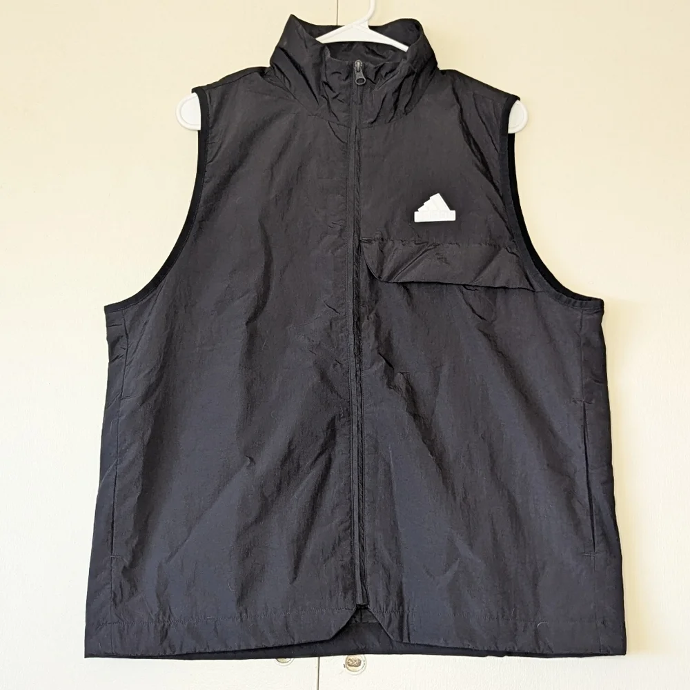 Adidas City Escape Black‎ Utility Vest Unisex Size Small
